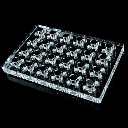 Image of Lab Use Magnetic Rack Separator for DNA, RNA or Protein Purification for 96-Well deep Well Plate for 0.1ml or 0.2ml 96-Well microplate