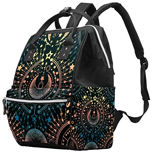 Wickeltasche für Mütter, multifunktionaler Laptop-Rucksack, wasserdichte Wickeltasche, Reisetasche, Wickeltasche, Arzttasche, Schule, Tagesrucksack –
