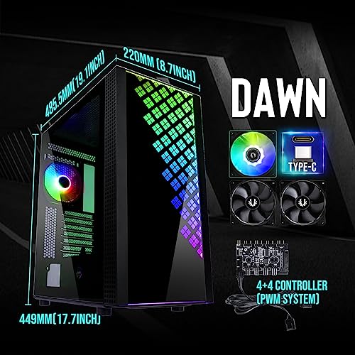 Build My PC, PC Builder, BITFENIX BFC-DAW-500-KKGSK-RP