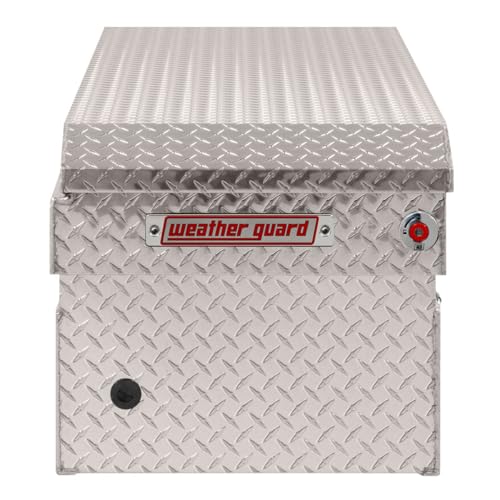 Image of Model 127-0-04 Saddle Box, Aluminum, Full Standard, Clear, 11.0 cu ft