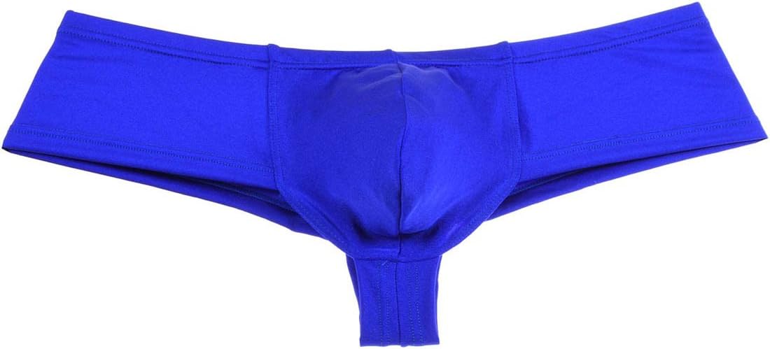 Men Cheeky Booty Bikini Boxers Bluge Pouch Thong Bottom Pants Spandex Hight Cut Boxer Briefs - Image 3