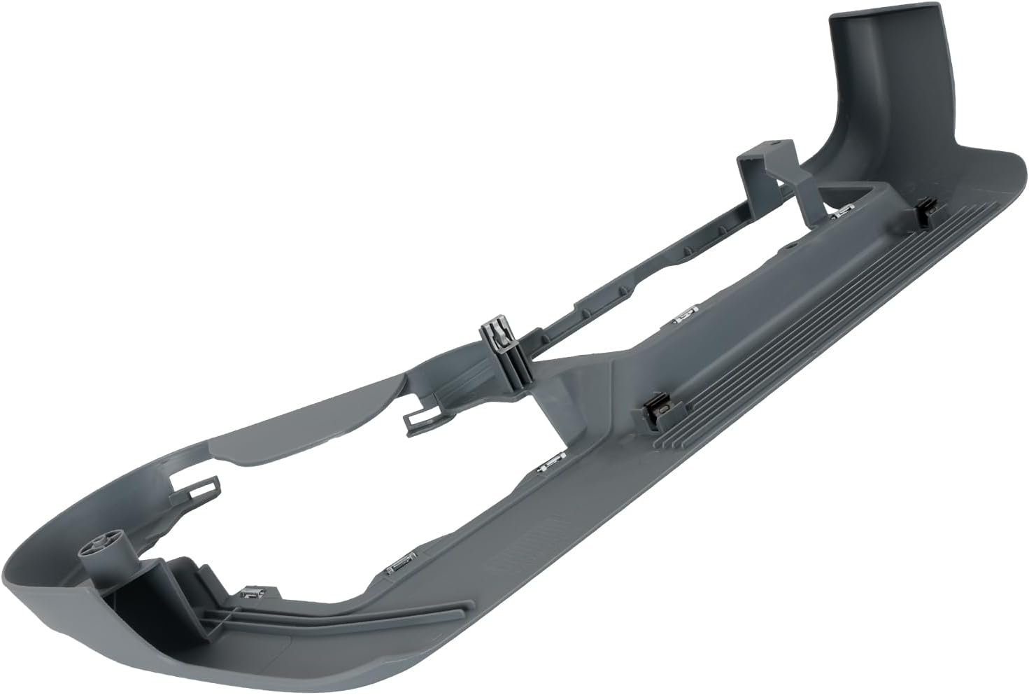 TQPONLY Driver Side Seat Trim Cover | Compatible with 2009-2014 Ford F150,2010-2014 Lincoln Mark LT Truck Accessories | Replaces BL3Z-1562187-AB BL3Z1562187AB Front Seat Track Cover (Steel Gray)