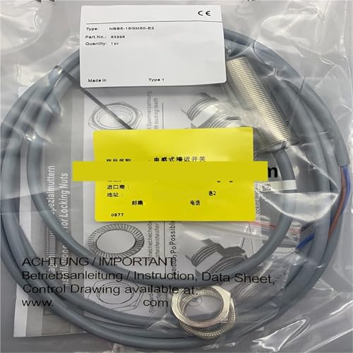 Capteur NBB8-18GM50-E2 inductif cylindrique M18 PNP NO pour automatisme