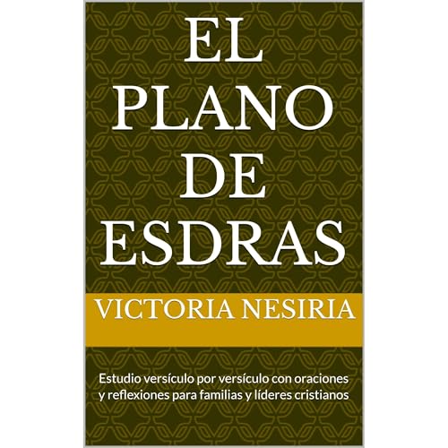 El plano de Esdras Audiolibro Por VICTORIA NESIRIA arte de portada