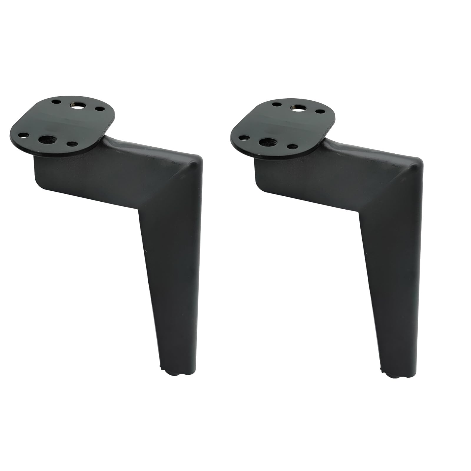hogtnd "7" Shaped Sofa Legs, Metal Cabinet Feet for Heavy Furniture, Sturdy Support with Threaded Mounting Holes, Metal Cabinet Legs