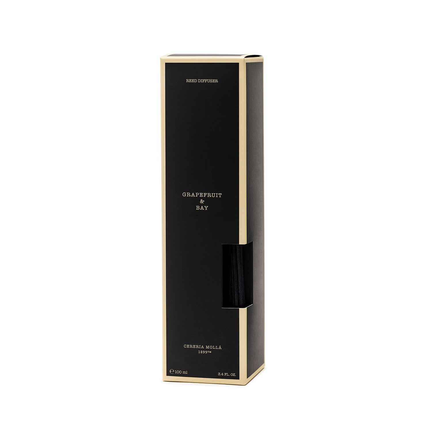 CERERÍA MOLLA 1899 | Mikado Premium Grapefruit & Bay | Ambientador de Hogar | Difusor de Varillas | Perfume para Hogar |100 ml