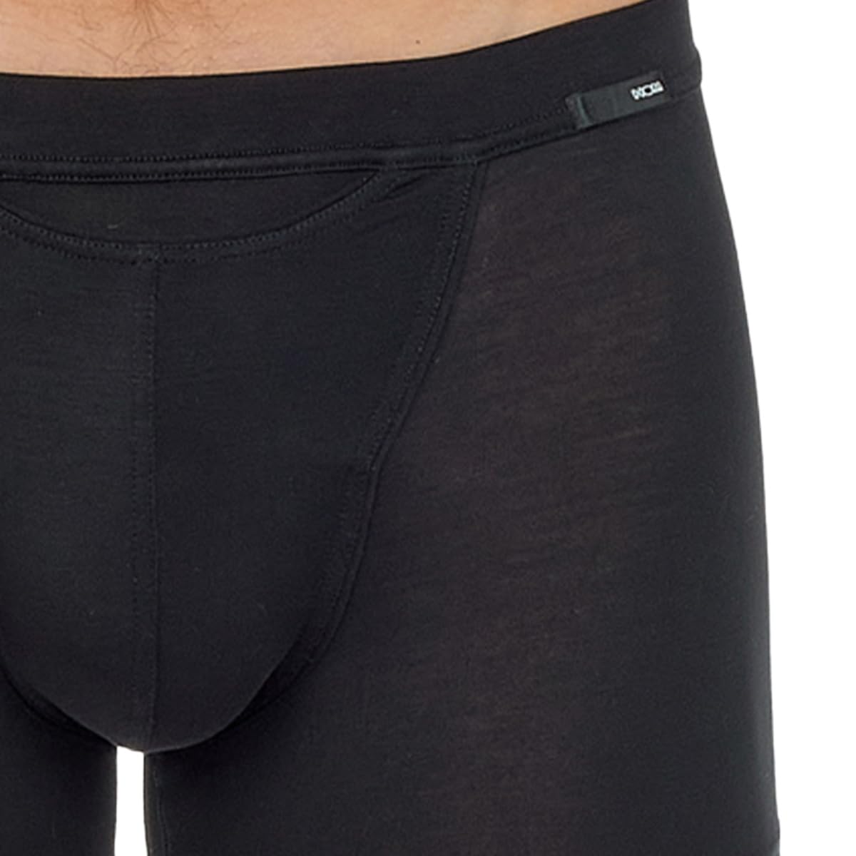 HOM - Tencel™ Soft HO1 - retro szorty/spodnie, Noir, M