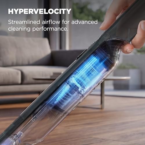 Image of Shark WANDVAC Cordless Hand Vac, Lightweight, Versatile and Portable at 1.4 lbs., Powerful Suction for Pet Hair, Charging Dock, One-Touch Empty for Car & Home, Duster Crevice Tool, Black, WV201BK