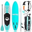 SereneLife Unisex-Adult SLSUPB06 Free Flow Paddleboard SUP-Stand Up Water Paddle-Board (10’ ft.), One Size