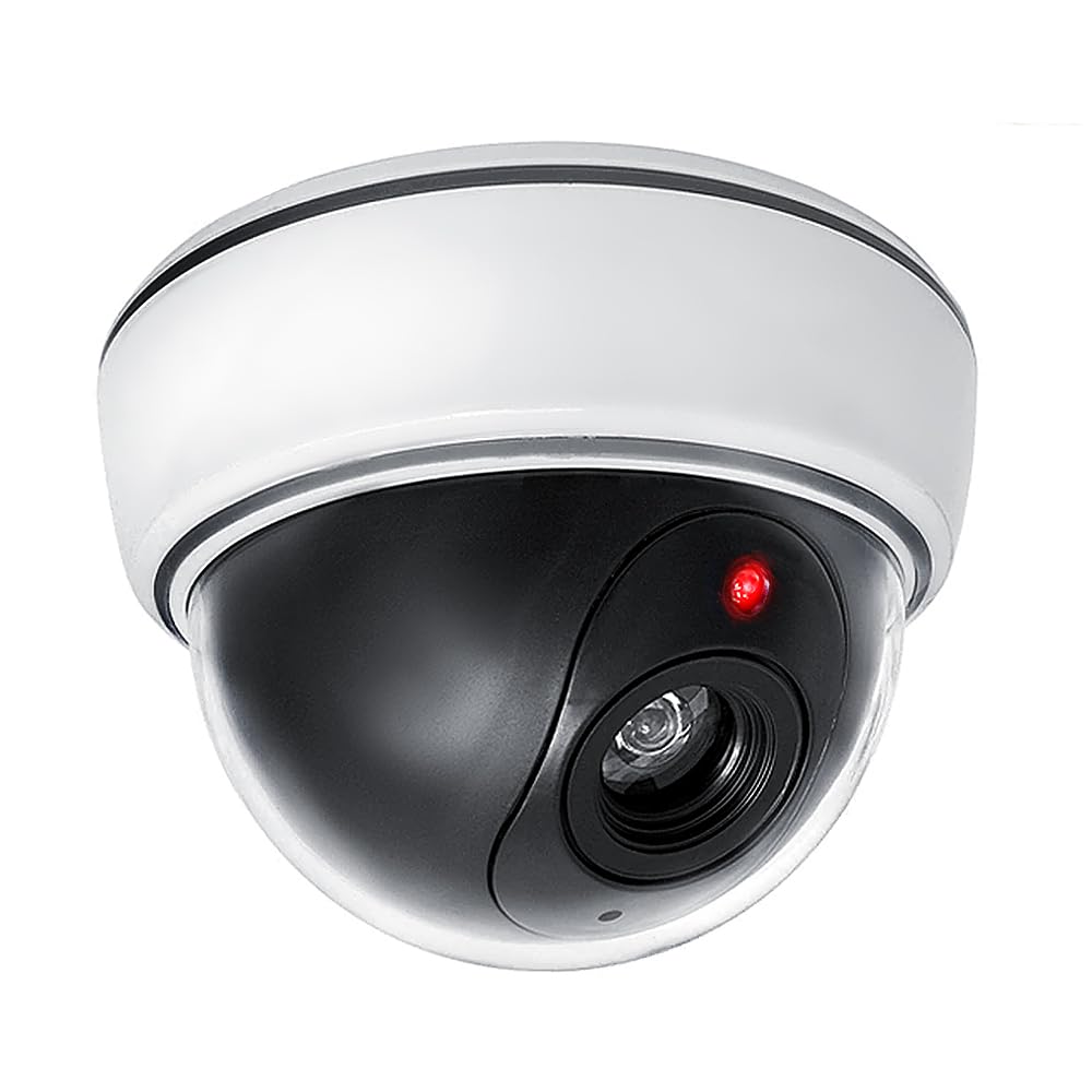 CCTV Dome Camera Dummy Fake 3 types Flashing LED Surveillance Security Imitation (DC2300)