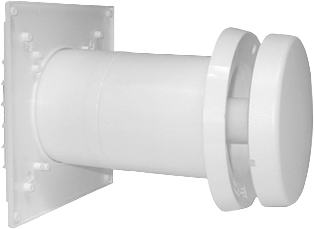 ALDES AIRLET 700 Fresh Air Inlet (4”-8” Sleeve) - Passive, Temperature Controlled Filtered Fresh Air Inlet for Make Up Air