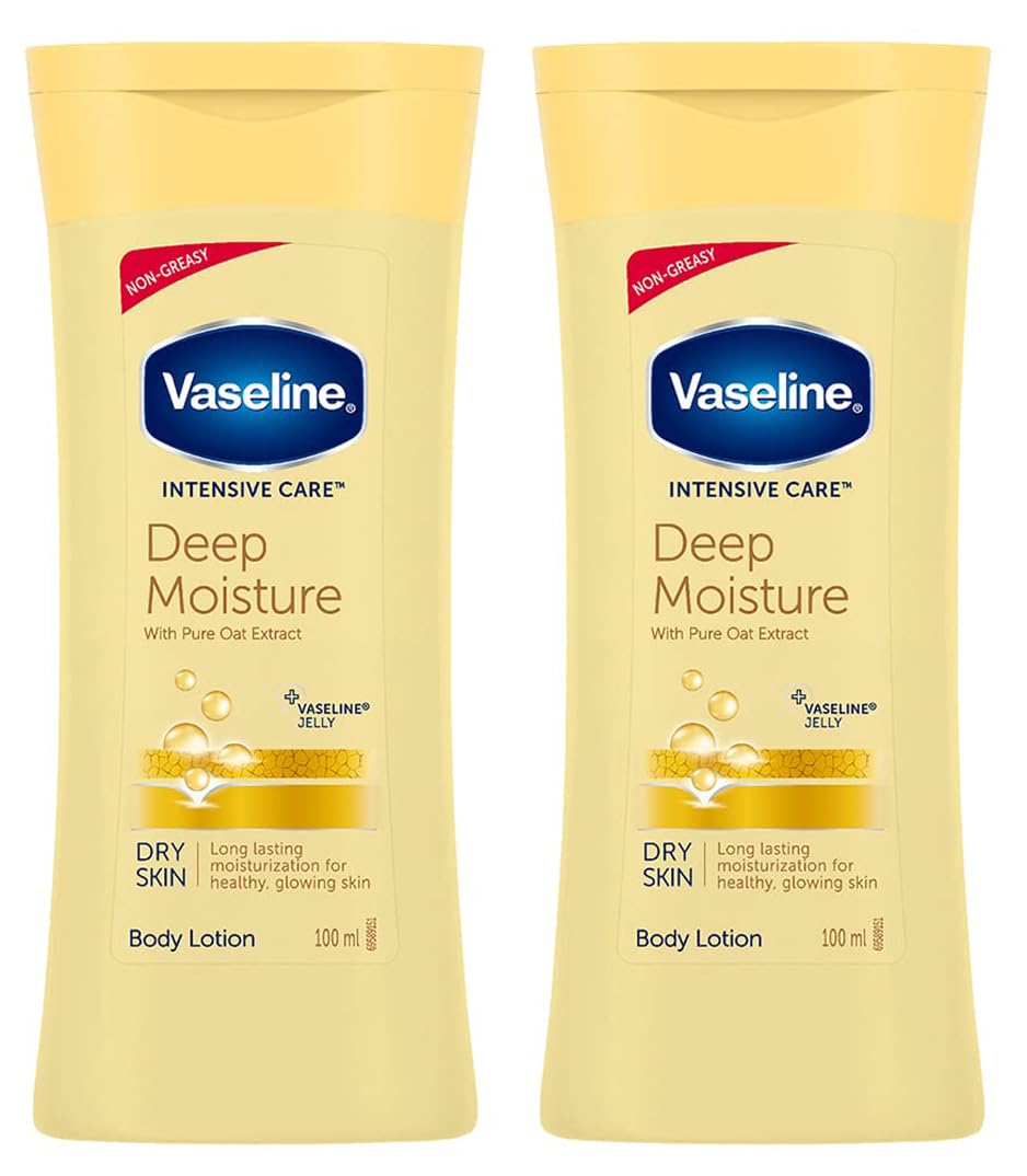 Vaseline Intensive Care Deep Moisture Body Lotion 90/100 ml (Pack of 2)-picture-25