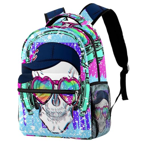 Sac à dos d'école tête de mort le cadeau idéal pour ados et filles