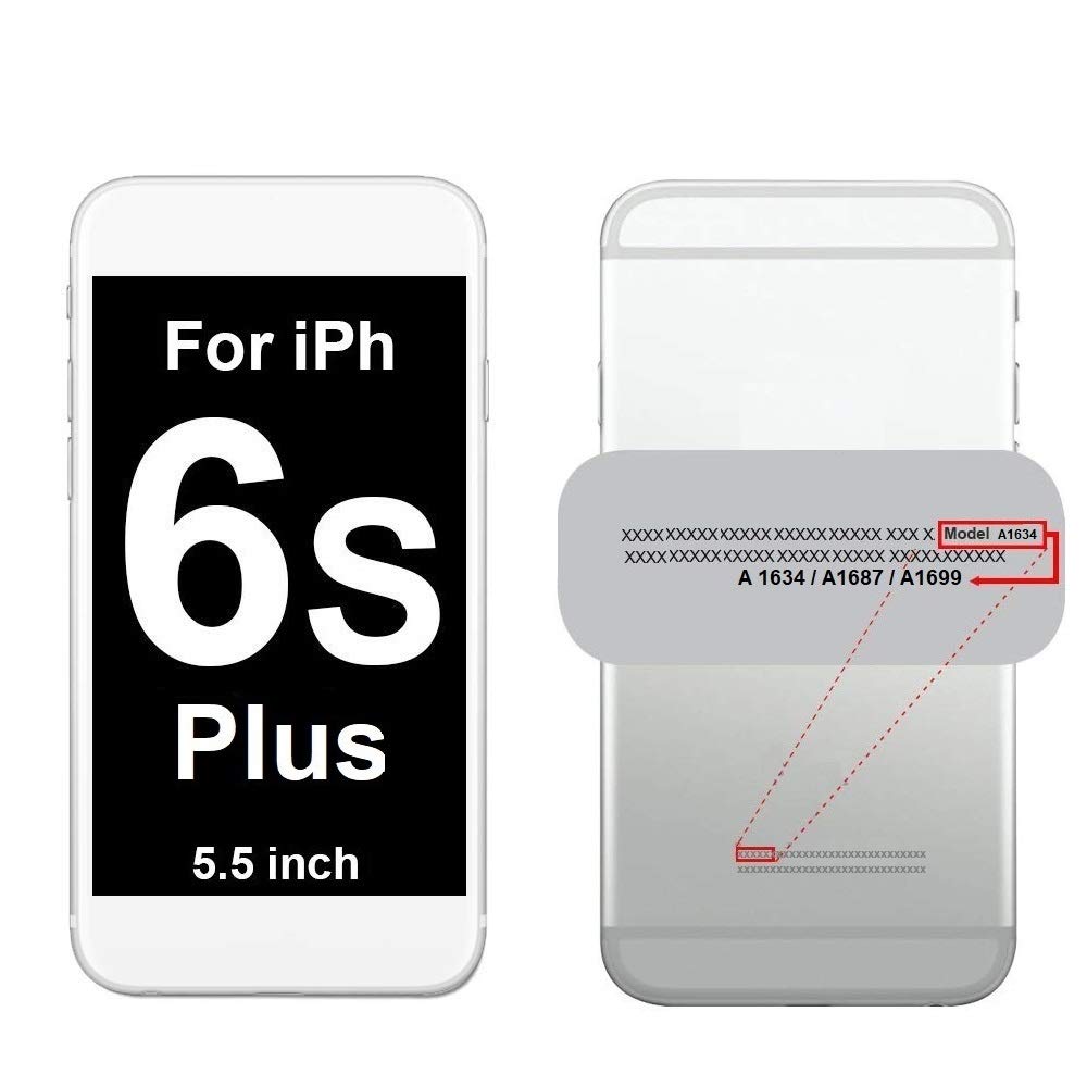Batterie IPhone 6S Plus DHLK - 3400mAh, Haute Capacité, Remplacement Longue Durée, Garantie 2 Ans