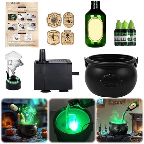Chaudron de sorcière pour éviter les décors fragiles et réussir votre Halloween - 7