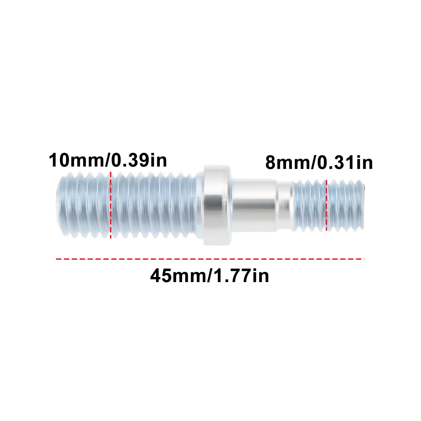 2 pernos de barra de gran tamaño de repuesto 1115-664-2405 compatibles con motosierras Stihl 056 045 S M