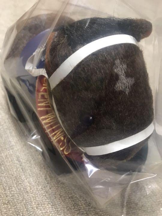 Amazon.co.jp: 競馬 競走馬 ぬいぐるみ 海外香港競馬 サイレント