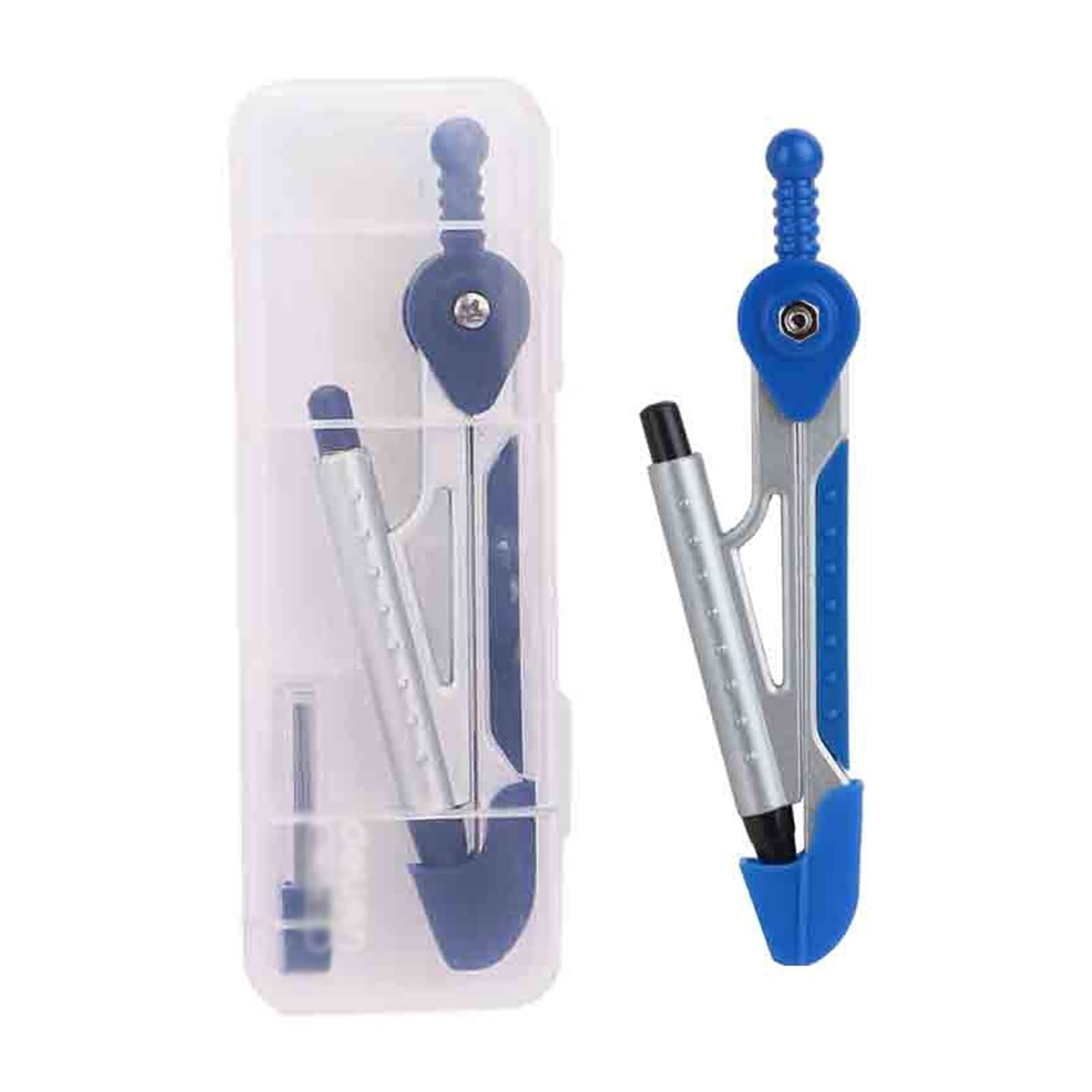 Set di compassi, Compasso Geometrico, Compasso Geometrico Multifunzionale, Compasso da Disegno a Matita per la casa, Forniture Scolastiche, cancelleria da scrivania, Set di compassi