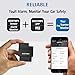 DODYMPS OBD-II Scanner and Alarm Monitor for Car Health, OBD2 Bluetooth Professional Diagnostic Scan Tool, Auto EOBD/CAN Engine Fault Code Reader for iOS & Android