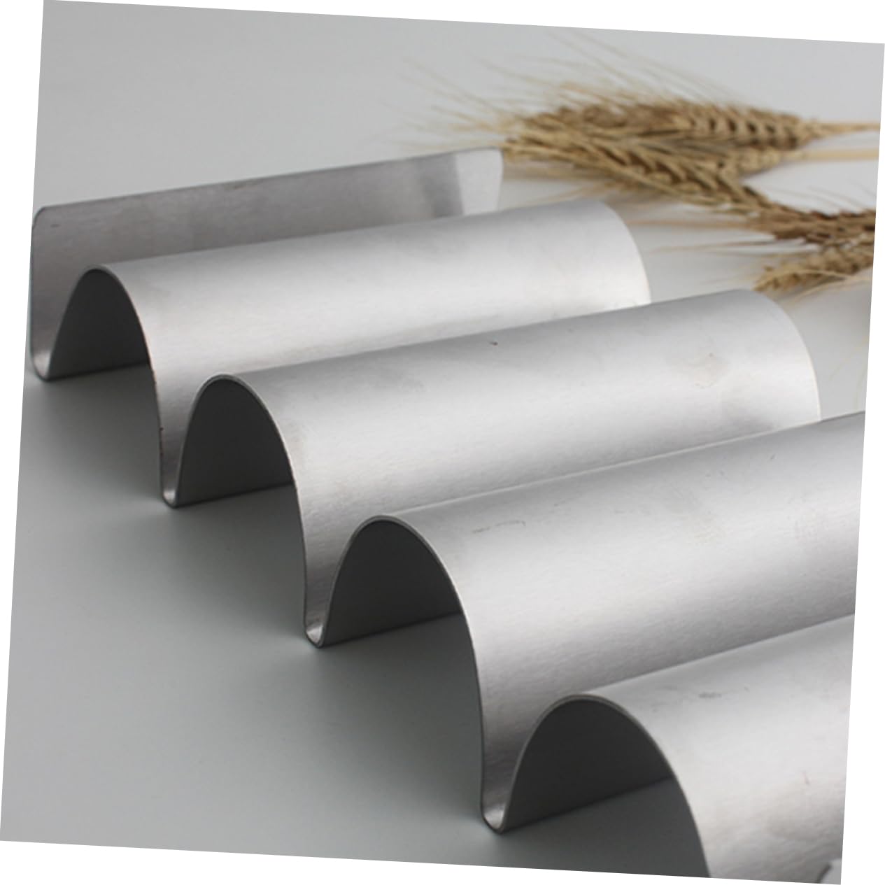 GRIRIW 1pc U Shaped Pancake Stand Taco Holder Taco Rack Holder Mexican Fiesta Cinco De Mayo Party Car Tray Taco Stand Rack Display Spanish Taco Shell Rack Food 430 Stainless Steel