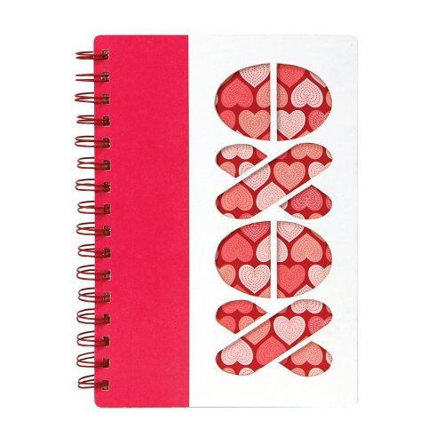 Journal à spirale C.R. Gibson XOXO carnet de notes GM93-8667