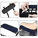 MOSISO Chair Armrest Pads (2 Pack), Memory Foam Home/Office Chair Arm Rest Covers Comfy Computer Gaming Elbow Cushion Removable Washable Elbow Support Forearm Pressure Relief, Purplish Blue