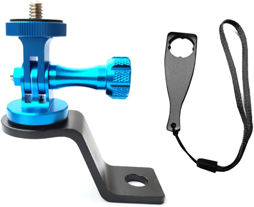 for SJ5000 Yi Screw Bracket CNC Motorcycle Rearview Mirror