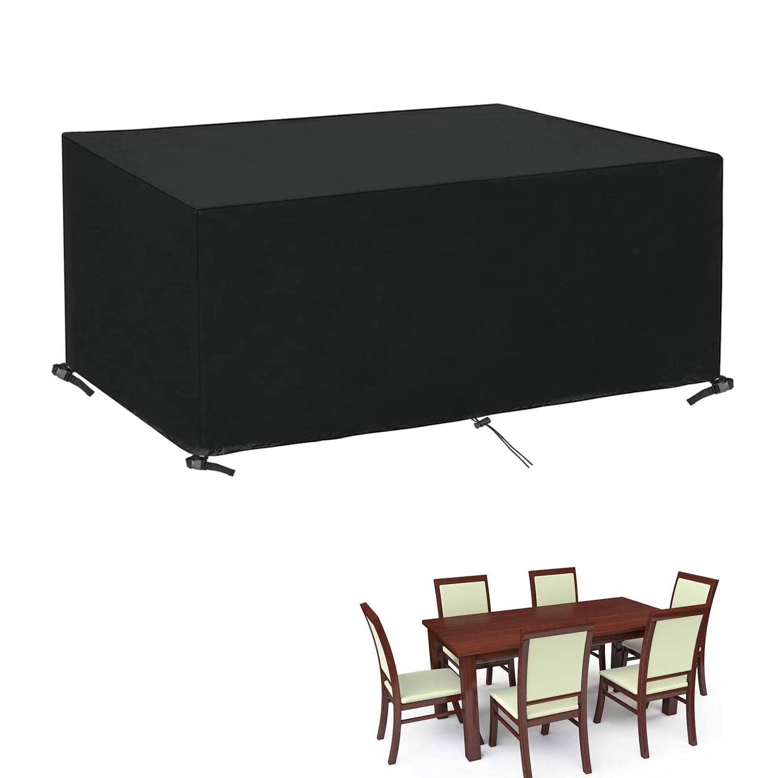 Bache protection salon de jardin exterieur impermeable 130x80x75cm de qualite
