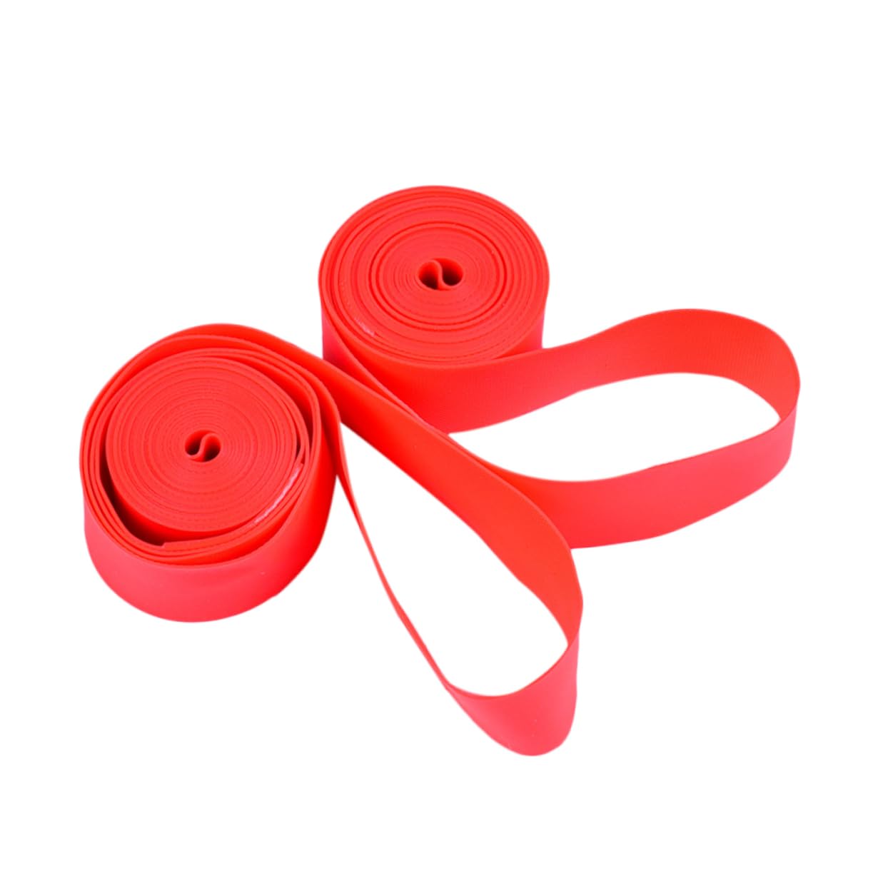 KOMBIUDA Bike Rim Tape 2 Pieces 26 Inches x 18mm Puncture Proof Rim Strip Sturdy PVC Acid Abrasion and Cold Weather Resistant