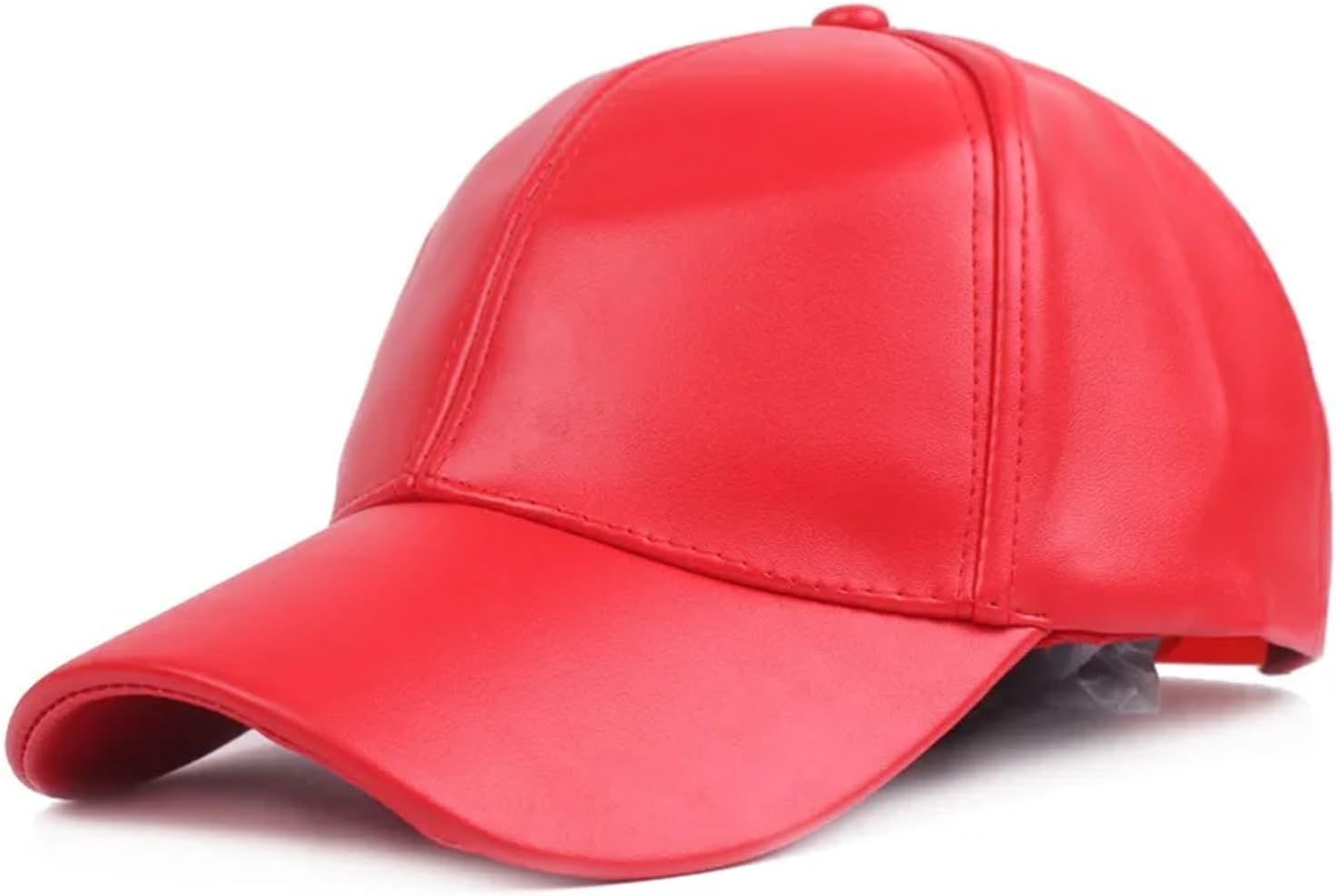 Baseball Hats for Women 3PCS Women Men Hat PU Leather Baseball Cap Visor Light Board Solid Men Hip Hop Cap Outdoor Sun Hat