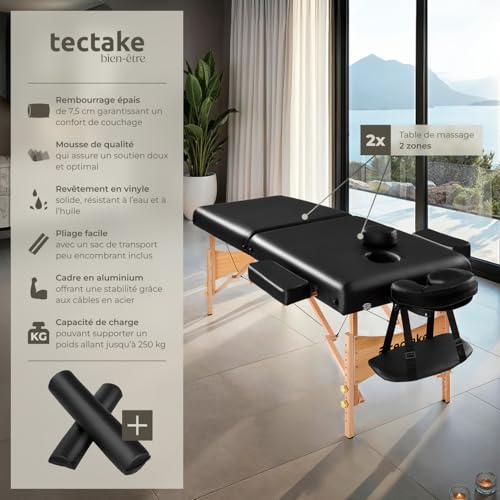 Table de Massage Pliable en Bois – Image 3