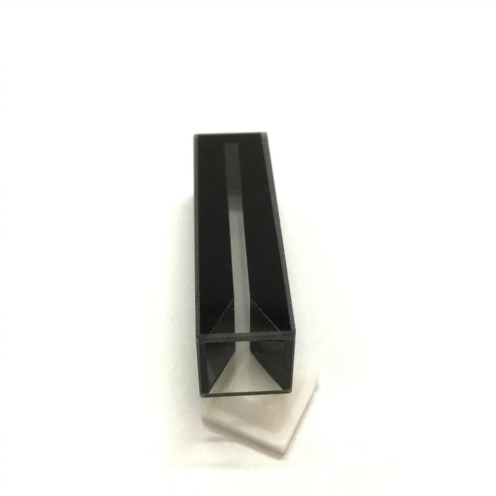 Laborgeräte Mikroglasküvette Blackwall Slit 2 mm Black Wall Trace Absorption Cells 0,70 ml Liquid Sample Cell 700ul Frit Sintern 4/PK