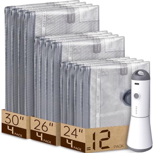 Vacbird Travel Vacuum Bags with rechargeable pump