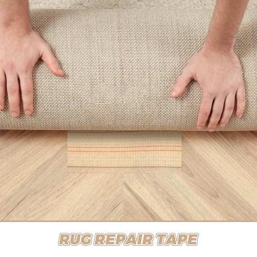 Cinta Termoadhesiva Costuras para Solucionar Alfombras Rotas y Separadas 4