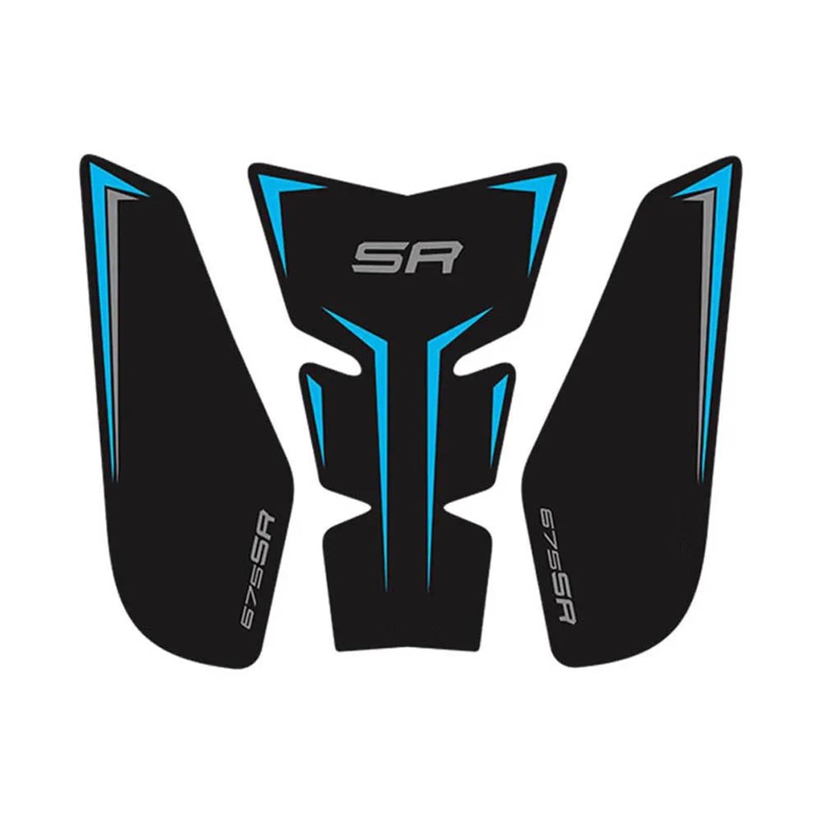 Dtsgcx Color7 For Cfmoto 675Sr-R 675 Sr 2024-2025 Frosted Motorcycle Accessories Sticker Decal Kit Fuel Tank Pad(Color7)