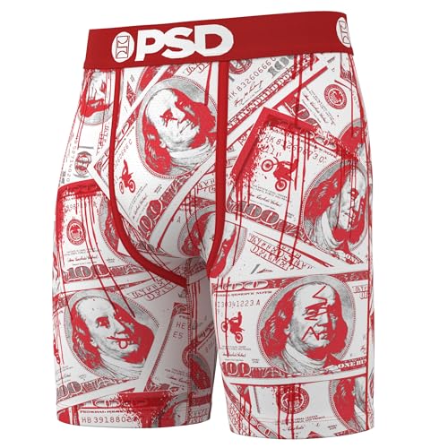 PSD Men's Bank Roll Boxer Brief, Multi, M2
