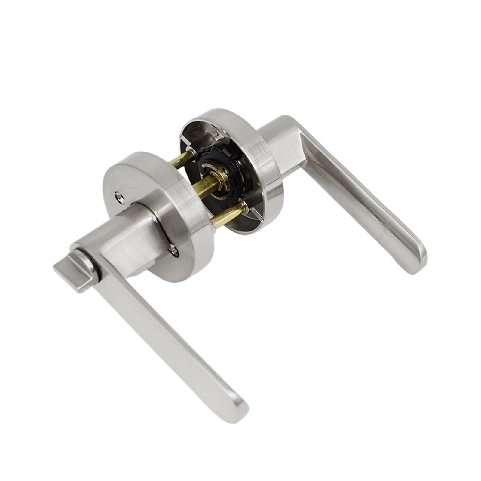 Poignée de salle de bain à trois leviers HC-605 couleur acier