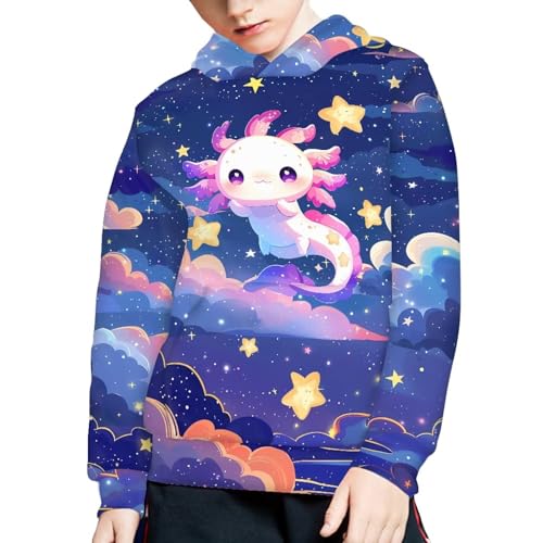 AFPANQZ Sweater for Girls Youth Kids Hoodies Sweatshirt with Pocket Long Sleeve Winter Heavy Blend Spandex Activewear