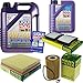 Produktbild QR-PARTS 69332589 Filter Set Inspektionspaket 6 Liter Motoröl Leichtlauf High Tech 5W-40 MANN-FILTER Innenraumfilter Luftfilter Ölfilter