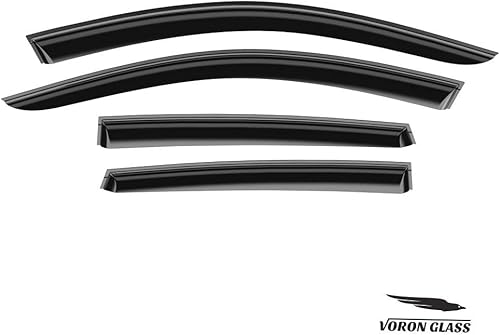 Miniatura 8 de Voron Glass Protectores de lluvia extra duraderos para Honda CR-V (CRV) 2007-2011 SUV, deflectores de ventana, viseras de ventana de ventilación, 4