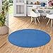 Produktbild Joy Trend Velour Teppich Blau Rund in 7 Größen