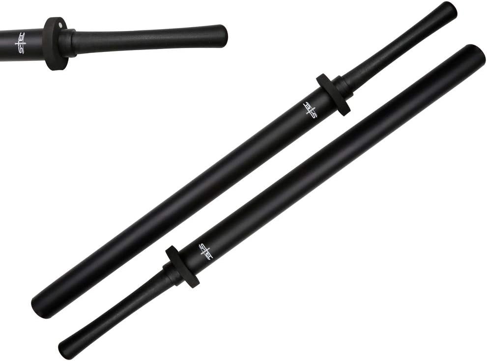 STEC 35" Practice Padded Foam Sparring Sword Set with ABS Handle and