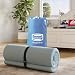 Simmons BeautySleep Siesta Memory Foam Mattress: Roll-Up Guest Bed/Floor Mat, 3" Twin