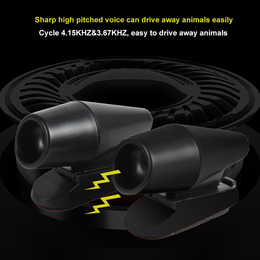 Deer Whistle 2-Pack Ultrasonic S - Dual Port Design For Vehicle Safety Squirrel Call Whistle - Foto 11