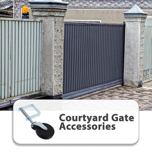 Roue à ressort pour portail de cour pour simplifier l'accès extérieur - 3