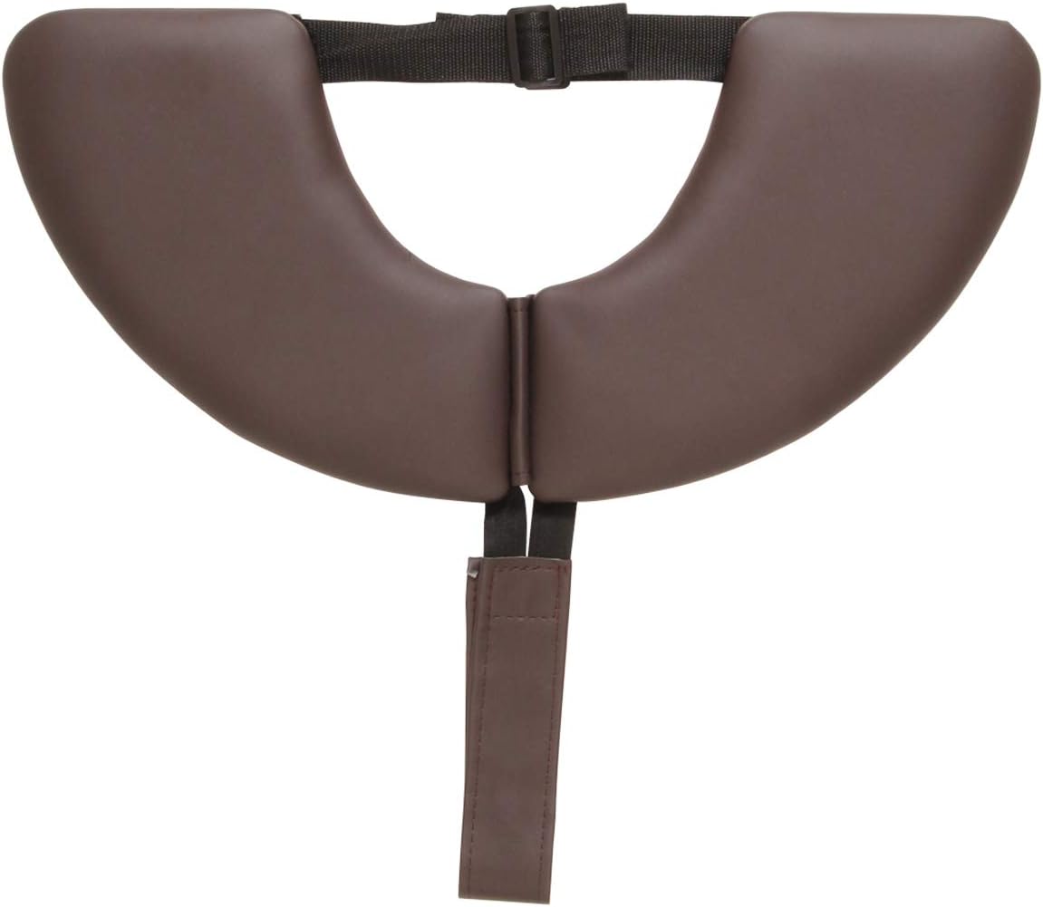 Manual Electric Elevating Bed Replacement Armrest (Semicircles), Dark Brown [Massage Bed, Massage Bed, Treatment Bed, Manipulative Bed, Esthetic Bed, Massage Bench, Examination Table, Therapeutic Bed]