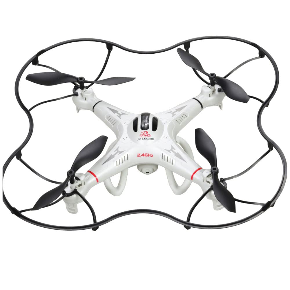 Drone Géant avec Caméra HD 108W 40cm - Maintien de Trajectoire - Suivi Live sur Écran iPhone ou Android - Rotation Flip 360° - Télécommande 6 Canaux - LED pour Vol Nocturne