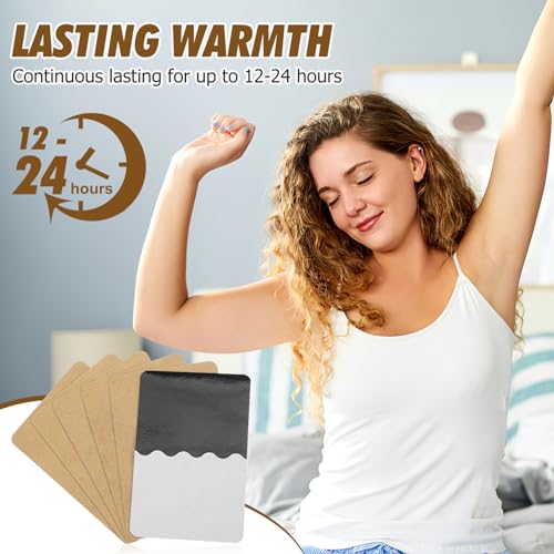 Image of Healeved 100 Packs Ginger Pad for Pain Ginger Pad Herbal Ginger Patches Chinese Nature Blood Circulation Pads for Knee Cervical Vertebra Joint