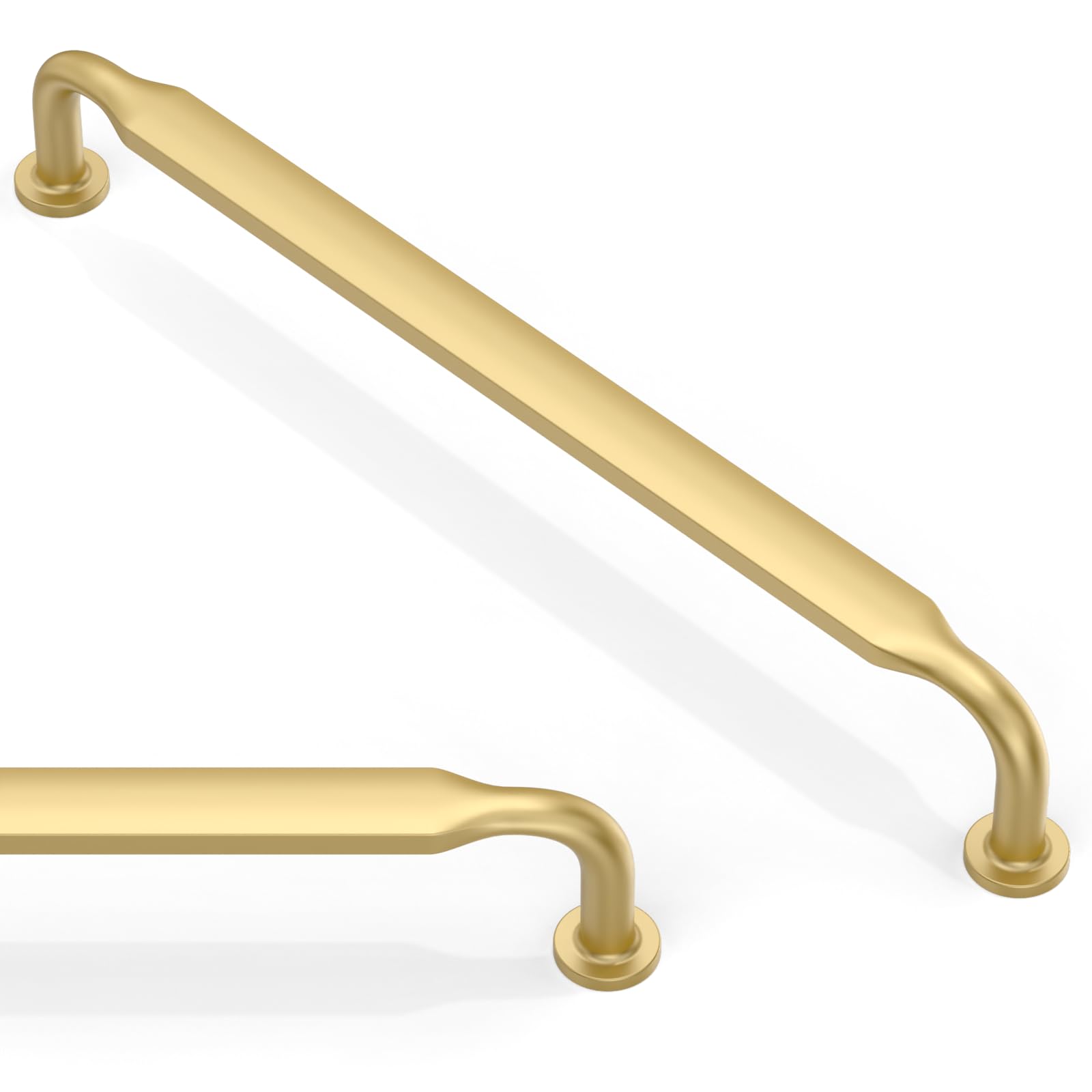 10 Pack Brushed Gold Cabinet Pulls 5 Inch(128mm) Kitchen Cabinet Handles Solid Zinc Alloy Cabinet Hardware Drawer Pulls — Amazon image 29