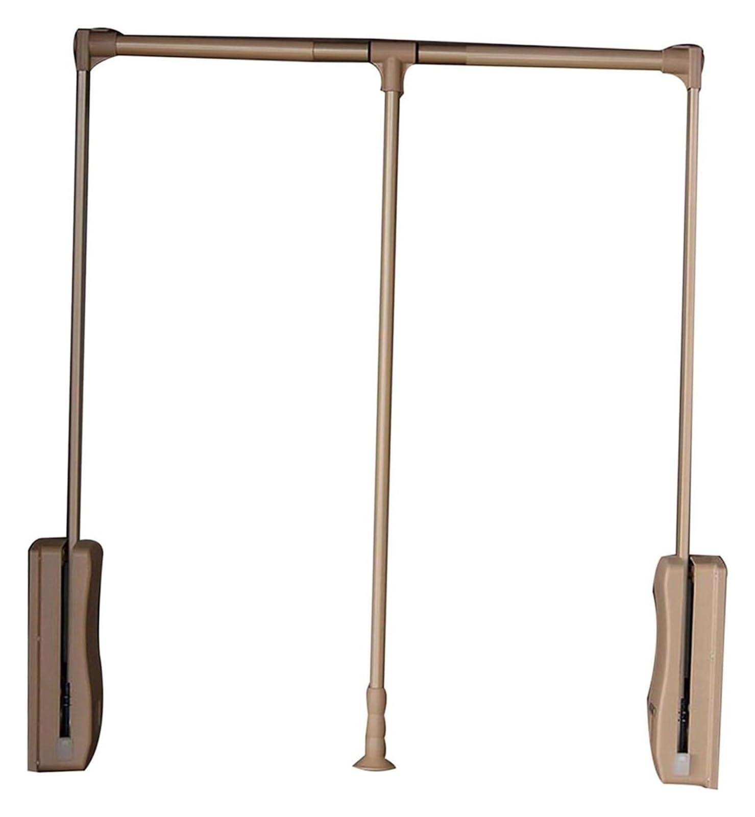 Tringle de placard télescopique à forte capacité de charge pour un rangement lourd